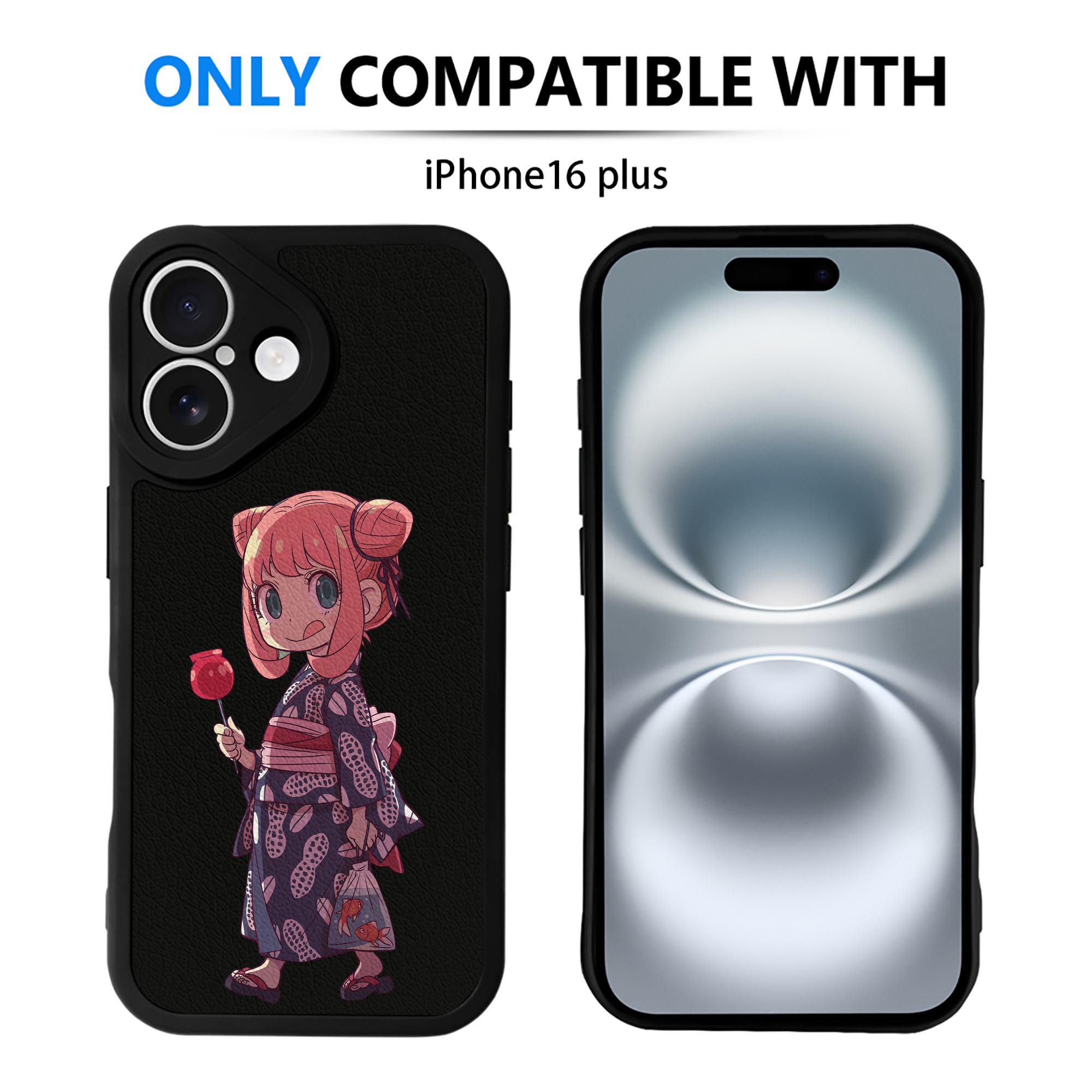 （画像用） SPY×FAMILY间谍家家酒 【iPhone 16シリーズ対応】シリコンスマホケース（レザー調） 材質：シリコン